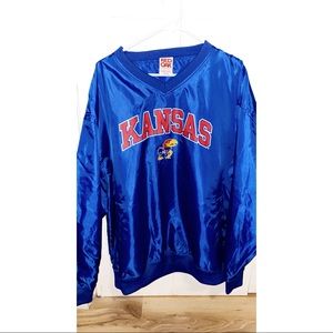 Kansas University Windbreaker Pullover